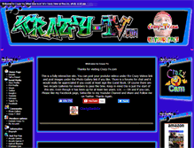Tablet Screenshot of crazy-tv.com